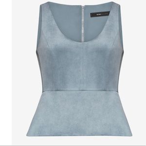 BCBGMAXAZRIA peplum top